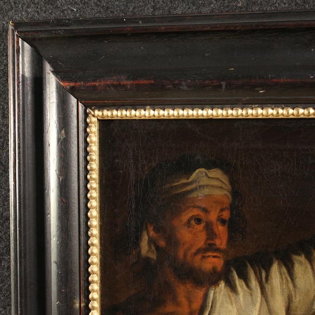 Flemish Artist, Salome with the Head of St. John the Baptist, 1820, Oil on Canvas For Sale - Image 8 of 16