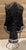 Late 19th Century Chinese Scholar's Silk Hat. Black Silk With Long Tail. For Sale - Image 4 of 6