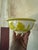 1950s Set of Two Mid Century Peking Glass Bowls, Yellow Overlay Glass, Asian Decorative Art Glass For Sale - Image 5 of 9