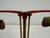 1950s Vintage Brass and Red Metal Umbrella Stand, 1950s For Sale - Image 5 of 9