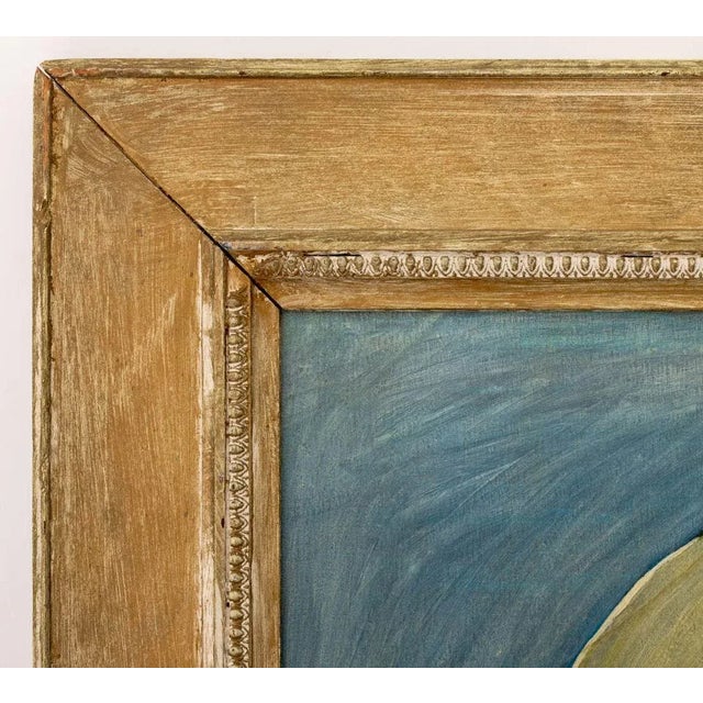 Gregory Van Maanen "Babbett" Oil on Cloth, 1982 For Sale In New York - Image 6 of 10