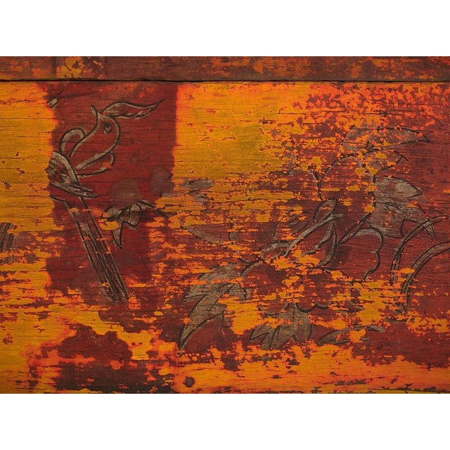 Antique Chinese Polychrome Box, 1900s For Sale - Image 6 of 9