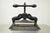 Antique 19th C. Cast Iron Classical Figural Dolphin Victorian Book Press For Sale - Image 11 of 12