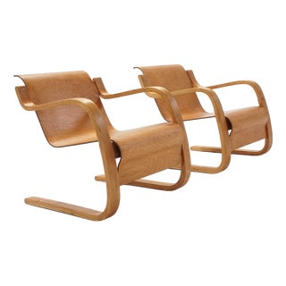 Cantilever Nr. 31 Lounge Chairs by Alvar Aalto, 1930s For Sale