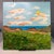 2020s Sunset by the Seaside Acrylic Painting 12"x12" Tropical Landscape Wall Art For Sale - Image 5 of 7
