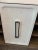 Uttermost/Revelation White Linen 3-Door Cabinet For Sale - Image 10 of 12