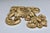 Vintage Gilt Resin Fleur-De-Lis Wall Ornament For Sale - Image 4 of 5