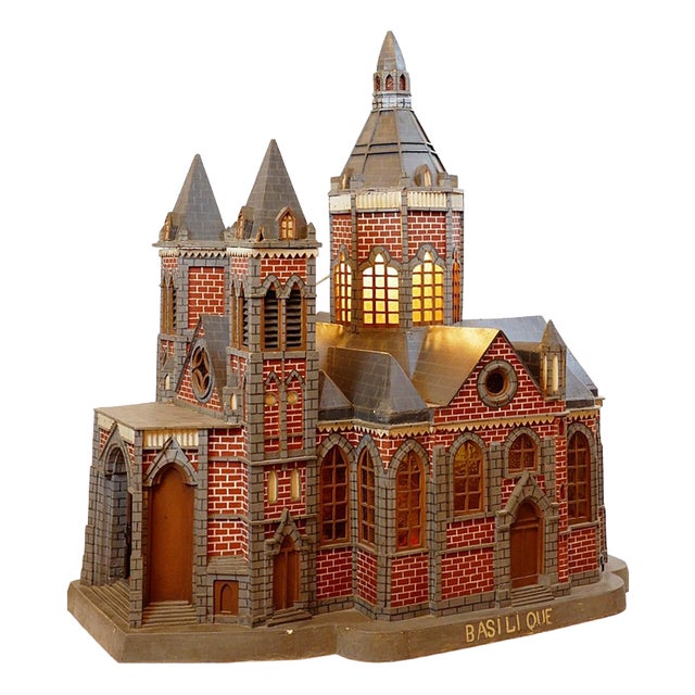 Basilica of Bonsecours Scale Model, 1940s For Sale