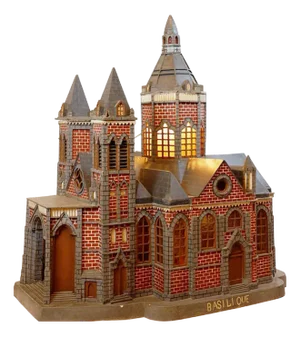 Basilica of Bonsecours Scale Model, 1940s