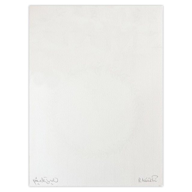 2008 Rachid Koraïchi Deux Rives Une Mer - Hommage À Emir… Signed Lithograph For Sale - Image 4 of 4