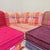 Mah Jong Red Four-Seater Modular Sofa by Missoni, H. Hopfer for Roche Bobois, 1990s, Set of 4 For Sale - Image 4 of 18