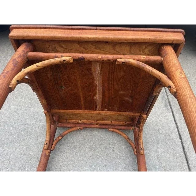 Old Hickorry Square Gaming or Dining Table For Sale - Image 4 of 5