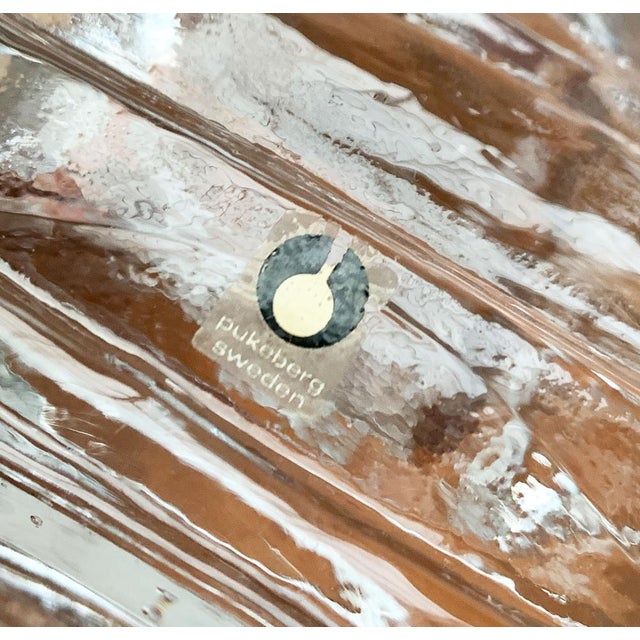 Vintage Swedish Glass Ship by Uno Westerberg for Pukeberg Glass, 1970s For Sale - Image 15 of 18