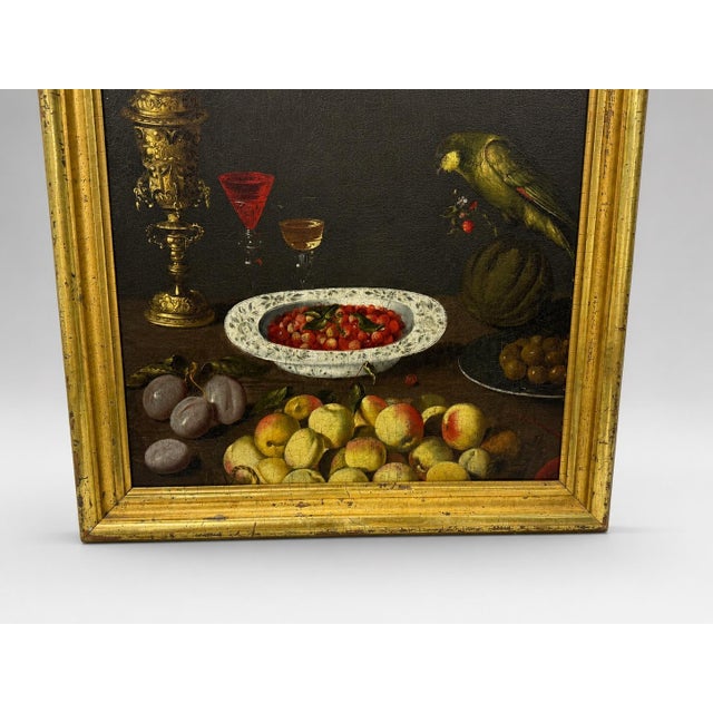 17th Century 17th C, Flemish or Dutch School Pronk Still Life Old Master For Sale - Image 5 of 9
