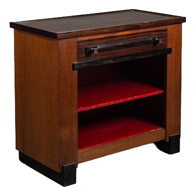 Vintage Hague School Shelving by H. Wouda, 1920s For Sale