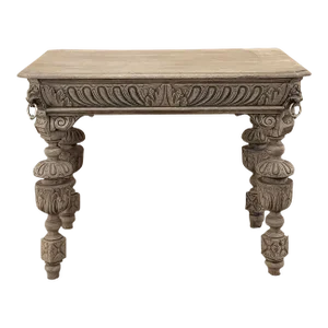 19th Century French Renaissance Revival Library Table ~ End Table