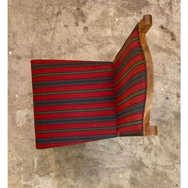 A Pair of Henning Kjaernulf Style Danish Oak Dining Chairs, C. 1970s For Sale - Image 4 of 8