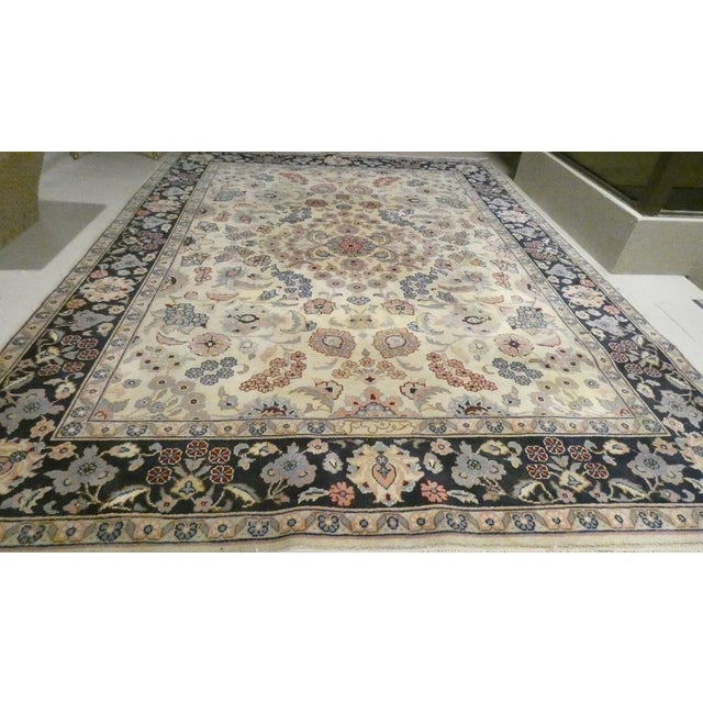 Middle Eastern Rug with Coat of Arms, 1970s For Sale - Image 15 of 18