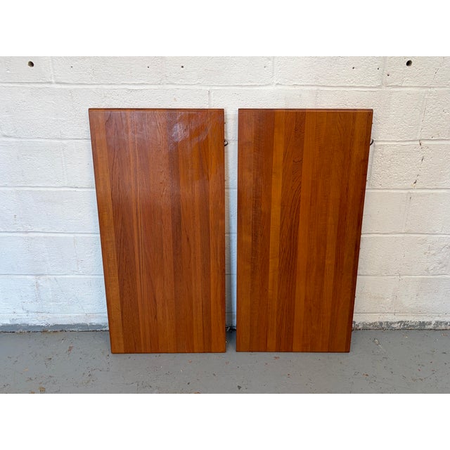 Mid 20th Century Vintage Extension Dining Table in Teak by D-Scan For Sale - Image 5 of 14