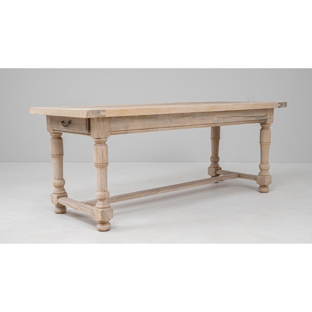 20th Century French Oak Dining Table For Sale In Greensboro - Image 6 of 18