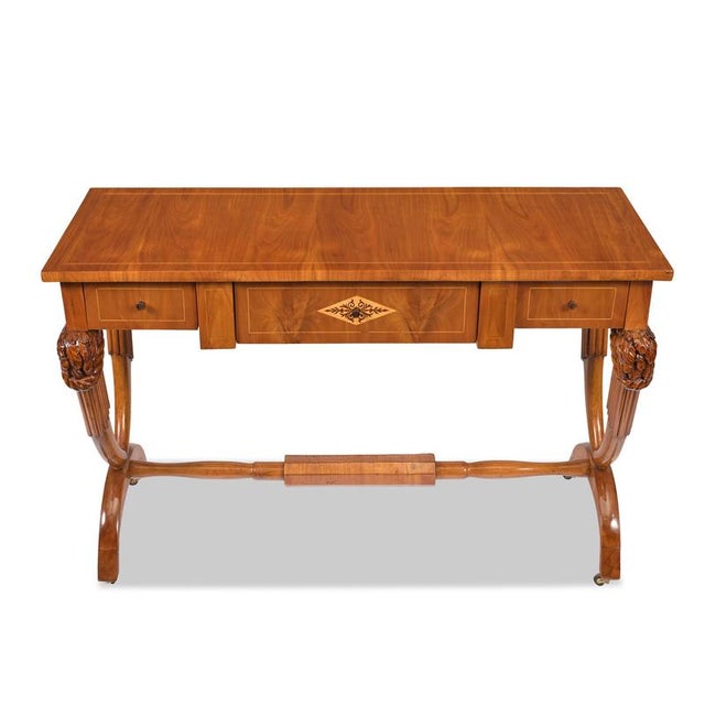 Biedermeier Desk or Console For Sale - Image 3 of 8
