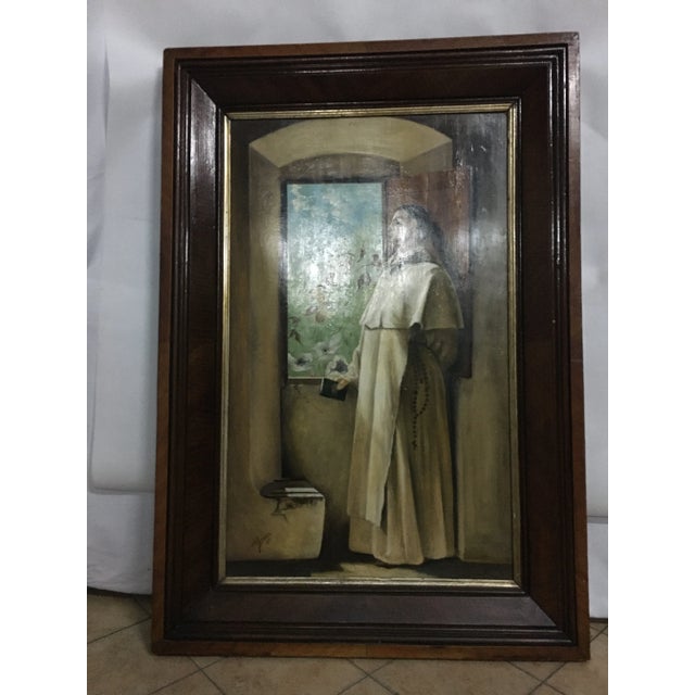 Friar, 1931, Oil on Board, Framed For Sale - Image 17 of 18
