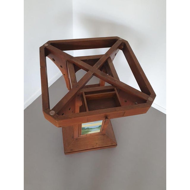 Indonesian Table with Marble Top For Sale - Image 3 of 13