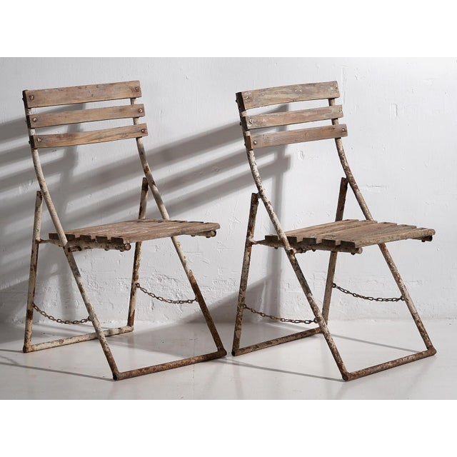 Garden Chairs,1920s, Set of 4 For Sale - Image 15 of 18