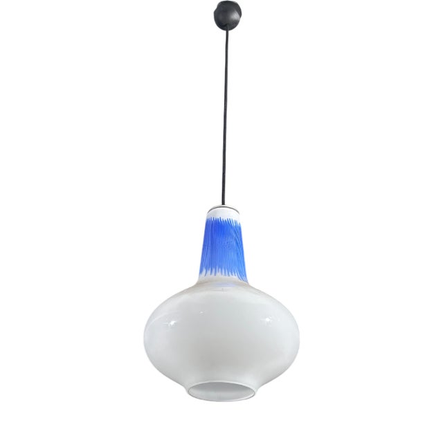 Pendant Lamp by Massimo Vignelli for Venini, 1950s For Sale