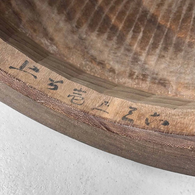 Wood Traditional Japanese Fire Pot, 1920s For Sale - Image 7 of 11