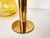 L102/32 Brass and Glass Photophores by Hans-Agne Jakobsson for Markaryd, Sweden, 1970s, Set of 2 For Sale - Image 6 of 14