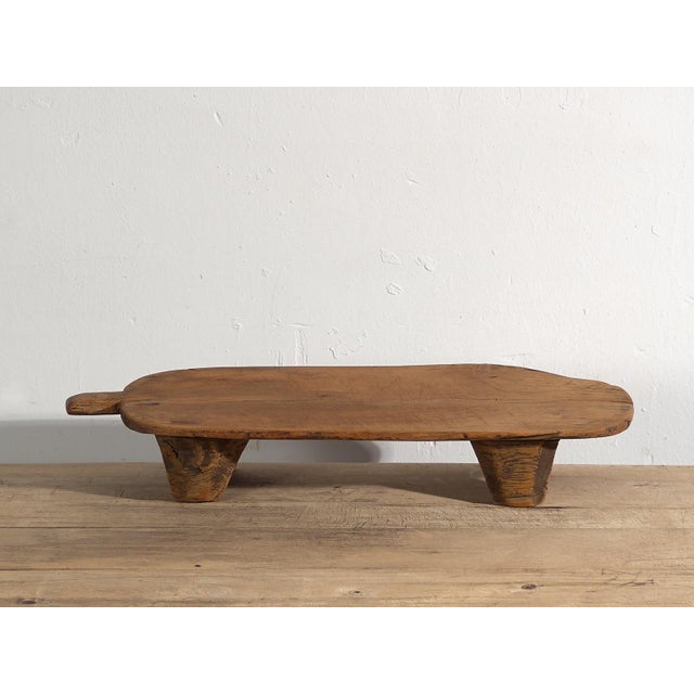 Wood Vintage Wabi Sabi Coffee Table, 1920s For Sale - Image 7 of 13