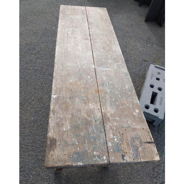 French Laundry Table, 1880 For Sale - Image 6 of 9