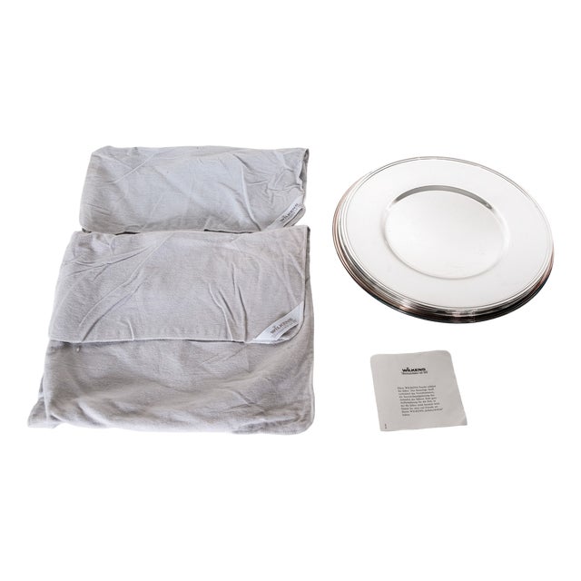 Silver-Plated Underplates by Wilkens, Germany, 1990s, Set of 6 For Sale