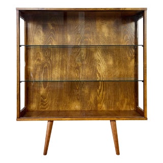 Bookcase with Glass Sides, Czechoslovakia, 1973 For Sale