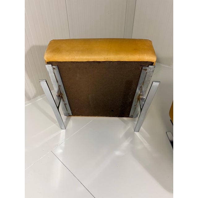 Special Lounge Chairs in Leather and Chrome, 1960s, Set of 2 For Sale - Image 15 of 18