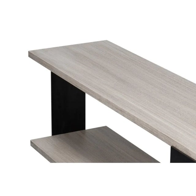 Wood Modern Long Console For Sale - Image 7 of 10