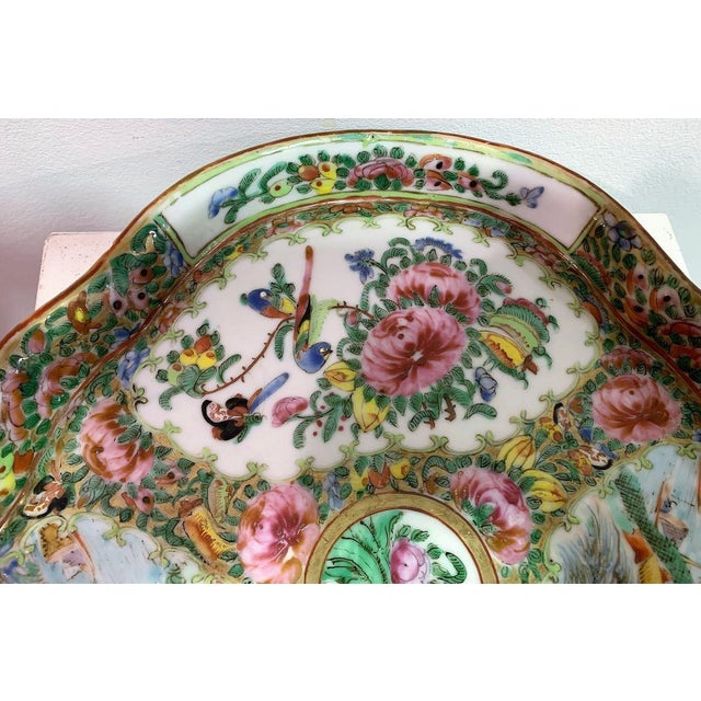 Antique Chinese Canton Tray For Sale - Image 3 of 5