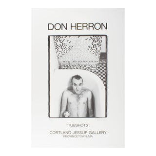 1991 “Tubshots” Keith Haring Exhibition Poster by Don Herron For Sale