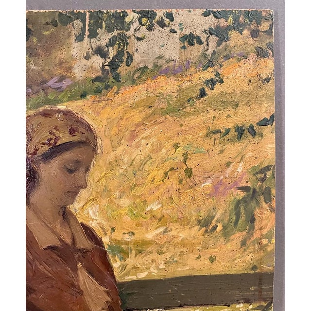 Cesare Ciani, Macchiaiolo, 19th Century, Oil Painting For Sale - Image 3 of 7