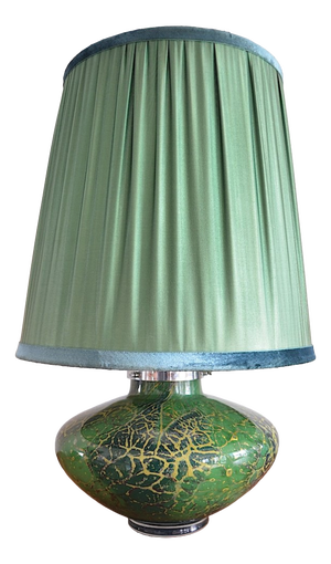 Ikora Table Lamp in Glass by Karl Wiedmann for WMF, 1930s