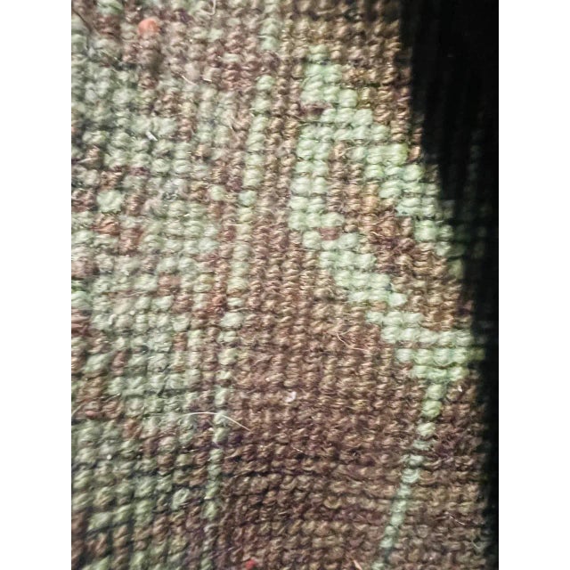 Traditional 1950s Turkish Oushak For Sale - Image 3 of 7