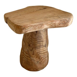1970s Handmade Mushroom Stool For Sale