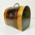 Burnt Umber 1980s Vintage Americana Boho Chic Wood and Faux Alligator Leather Box, After Ralph Lauren For Sale - Image 8 of 16