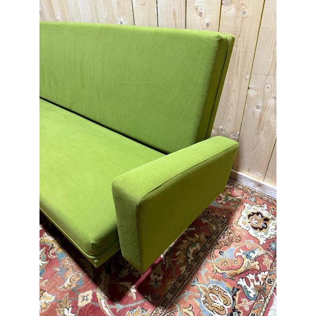 Textile Living Room Set from Pierre Guariche, Set of 3 For Sale - Image 7 of 8