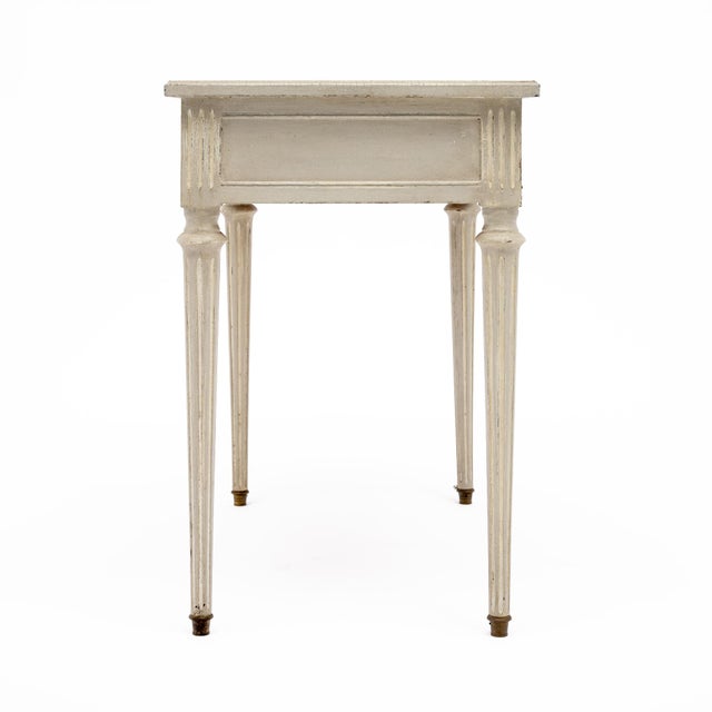 French Louis XVI Style Painted Cherrywood Writing Desk, Circa 1920 ...