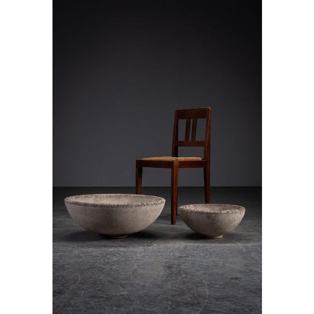 1960s Decorative Planter Set period: 1960s origin: France dimensions (cm): h23/19 x w60/40 x d60/40 cm material: concrete...