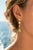 Peridot & Pearl Drop Earrings Studs, Silver, Gold, Pair For Sale - Image 6 of 7