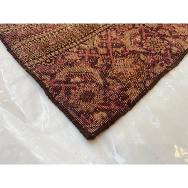 Antique Agra , 2'5" X 6'8" For Sale - Image 4 of 4