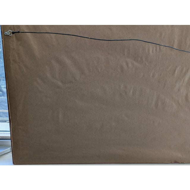 Rene After Picasso Framed Acrylic Painting Art on Canvas For Sale - Image 9 of 10